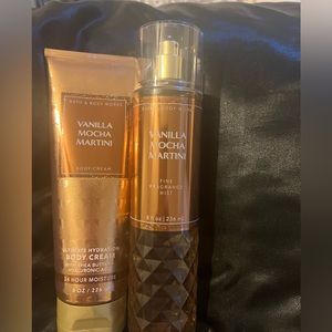 Bath and Bodyworks vanilla mocha martini